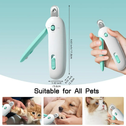 Pet Nail Clippers Professional Grooming Tools Adjustable Hole Pet Nail Trimmer Cat Dog Nail Clippers for Small Large