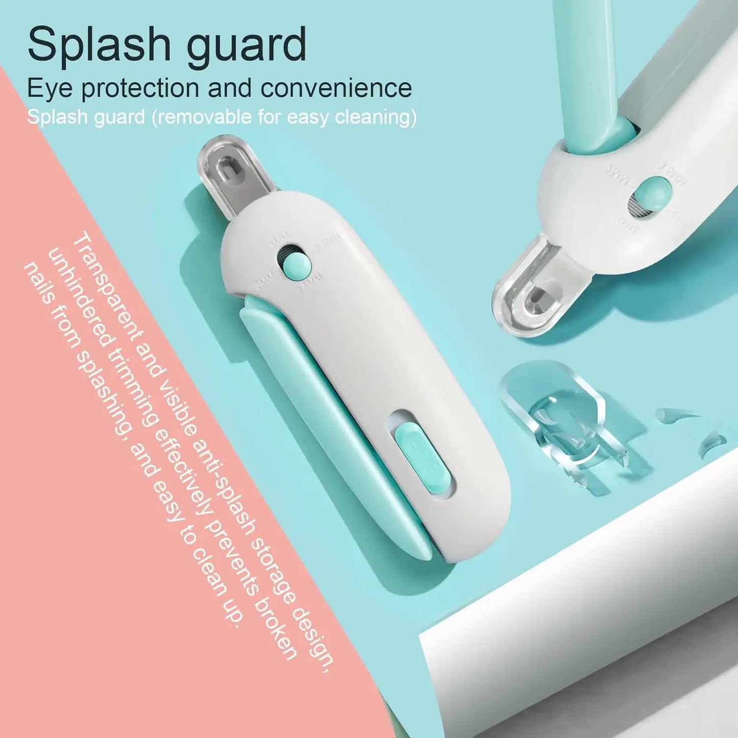 Pet Nail Clippers Professional Grooming Tools Adjustable Hole Pet Nail Trimmer Cat Dog Nail Clippers for Small Large