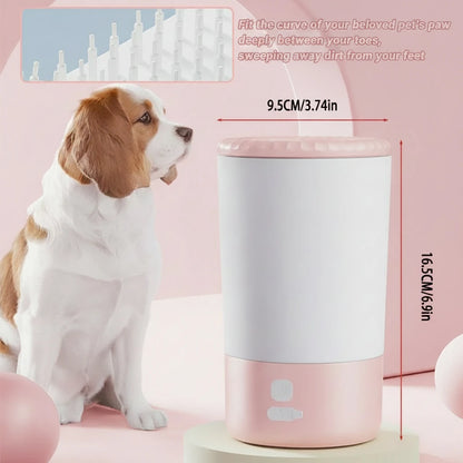 Pet Foot Washing Machine Electric Pet Paw Cleaner Automatic Dog Quick Cleaner Pet Paw Portable Low Noise Waterproof Foot Cup