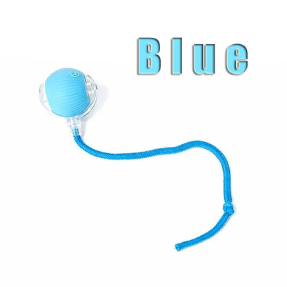Pet Smart Interactive Ball Rechargeable Cat Ball Smart Kitten Dog Interaction Toy Intelligent Toy Ball Automatic Rolling Cat Toy