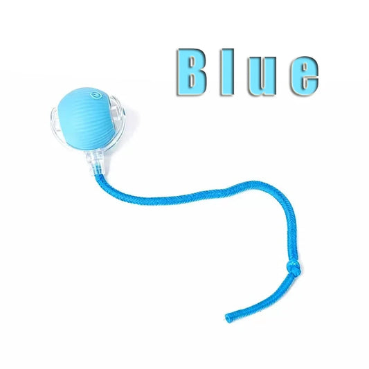 Pet Smart Interactive Ball Rechargeable Cat Ball Smart Kitten Dog Interaction Toy Intelligent Toy Ball Automatic Rolling Cat Toy